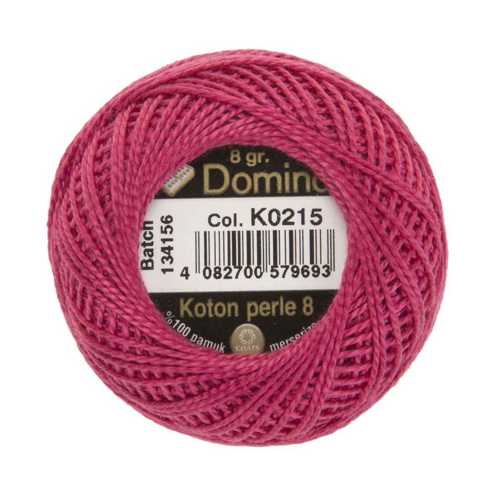 Domino Koton Perle 8gr Mor No:8 Nakış İpliği - K0215
